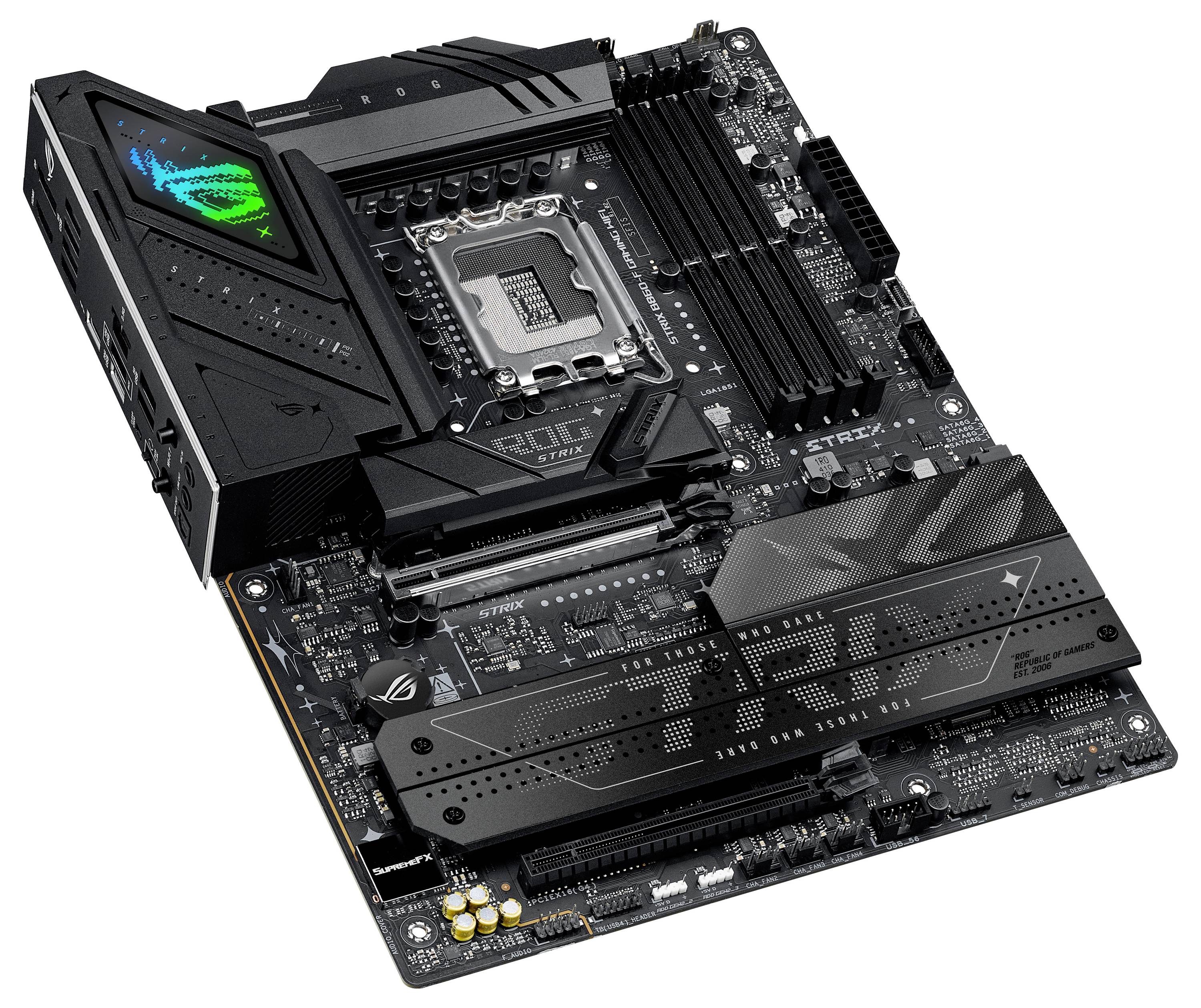 Asus ROG STRIX B860-F GAMING WIFI Mainboard Sockel (PC) Intel® LGA 1851 Formfaktor (Details) ATX Mainboard-Chipsatz Intel® B860