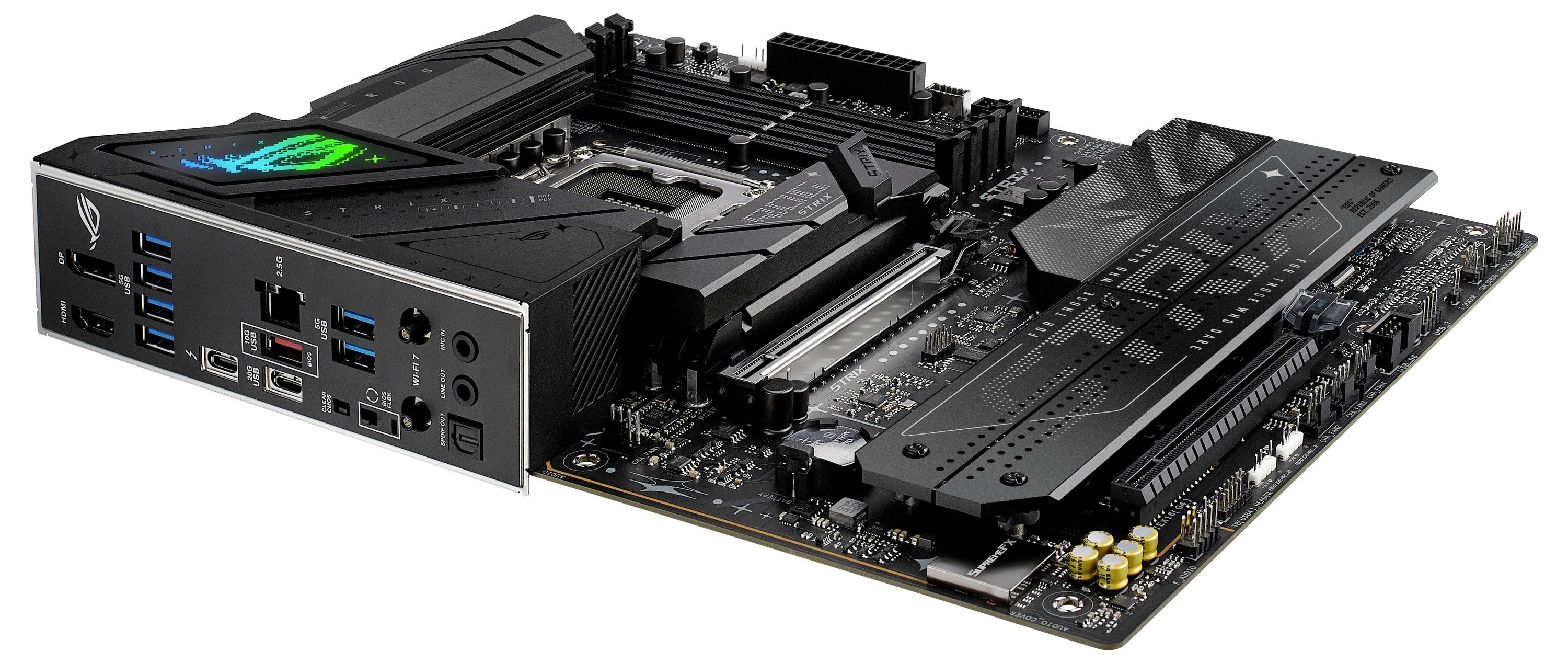 Asus ROG STRIX B860-F GAMING WIFI Mainboard Sockel (PC) Intel® LGA 1851 Formfaktor (Details) ATX Mainboard-Chipsatz Intel® B860