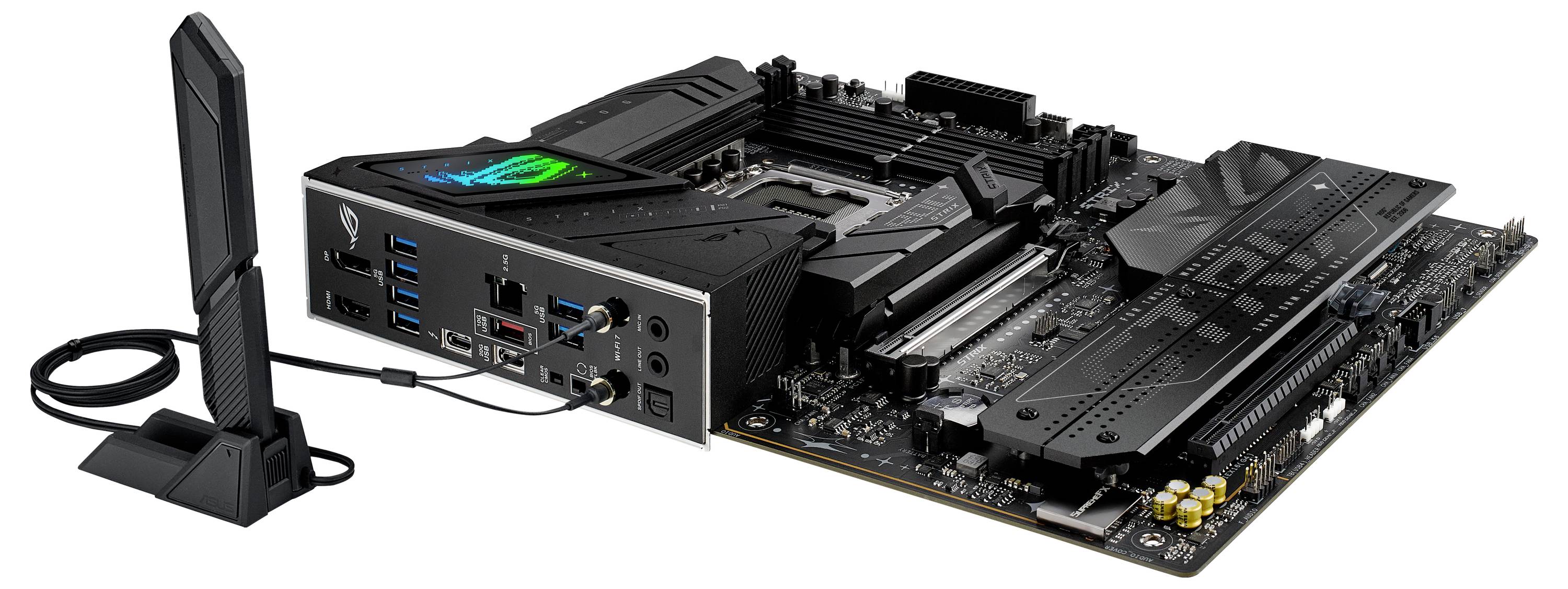 Asus ROG STRIX B860-F GAMING WIFI Mainboard Sockel (PC) Intel® LGA 1851 Formfaktor (Details) ATX Mainboard-Chipsatz Intel® B860