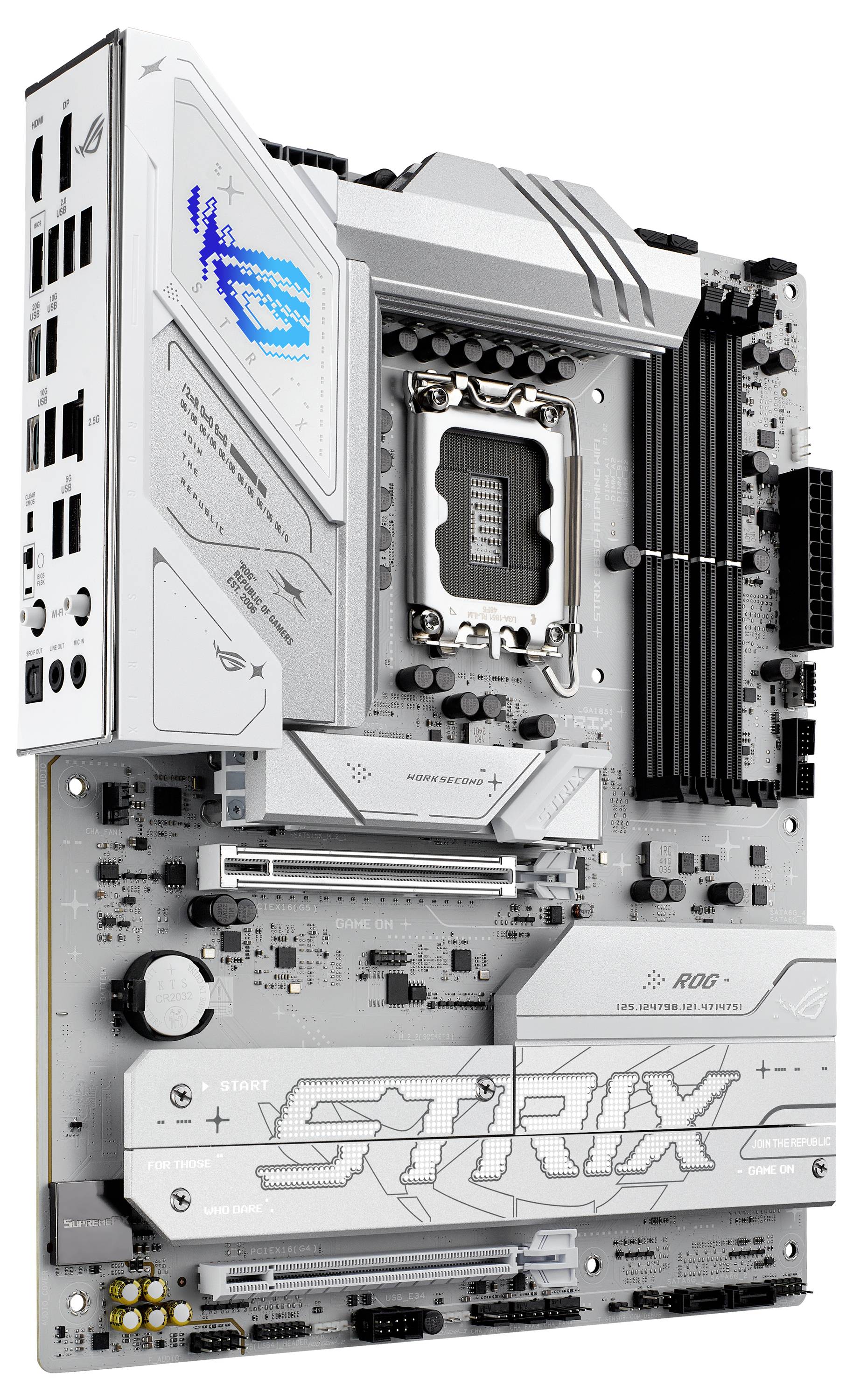 Asus ROG STRIX B860-A GAMING WIFI Mainboard Sockel (PC) Intel® LGA 1851 Formfaktor (Details) ATX Mainboard-Chipsatz Intel® B860