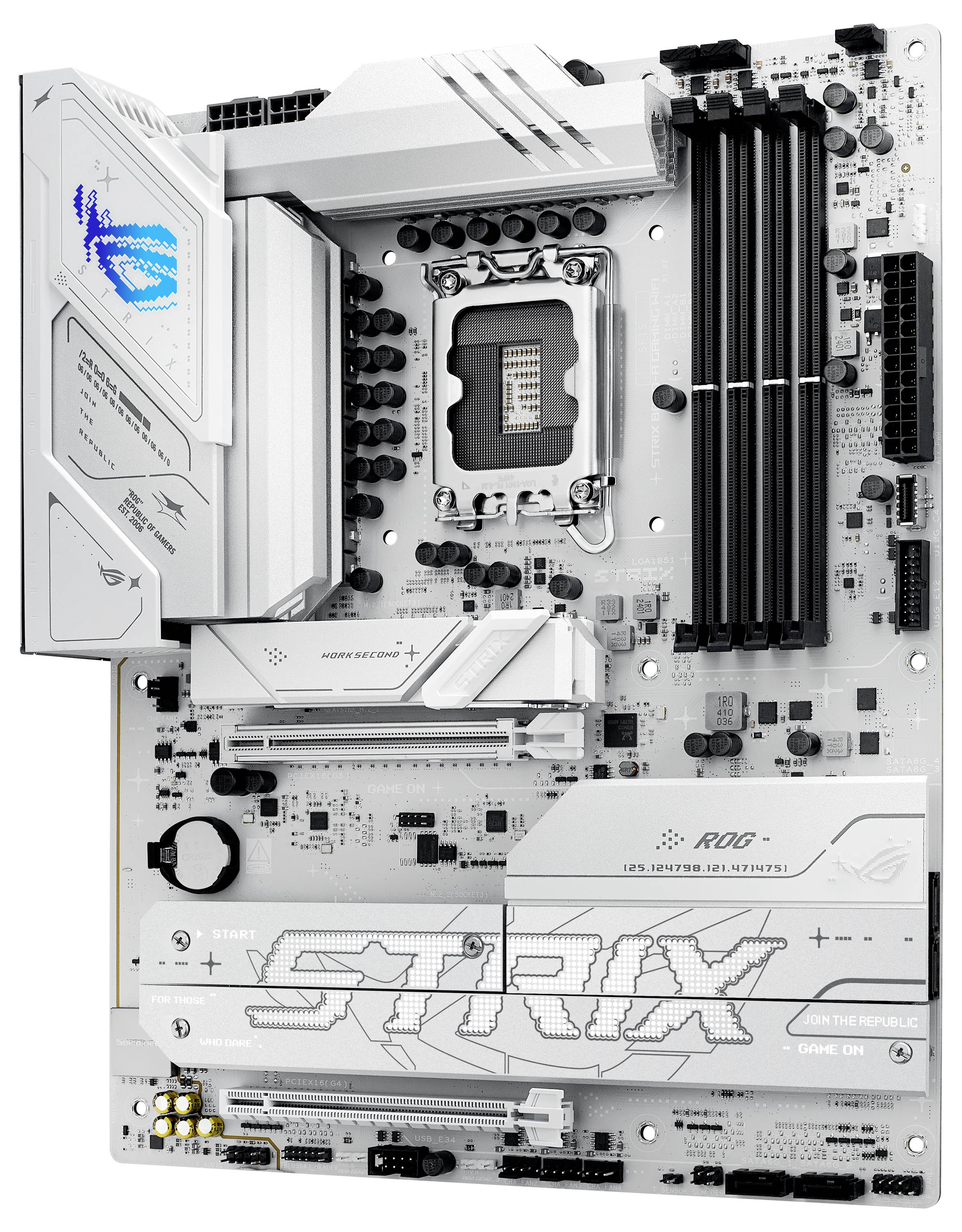 Asus ROG STRIX B860-A GAMING WIFI Mainboard Sockel (PC) Intel® LGA 1851 Formfaktor (Details) ATX Mainboard-Chipsatz Intel® B860