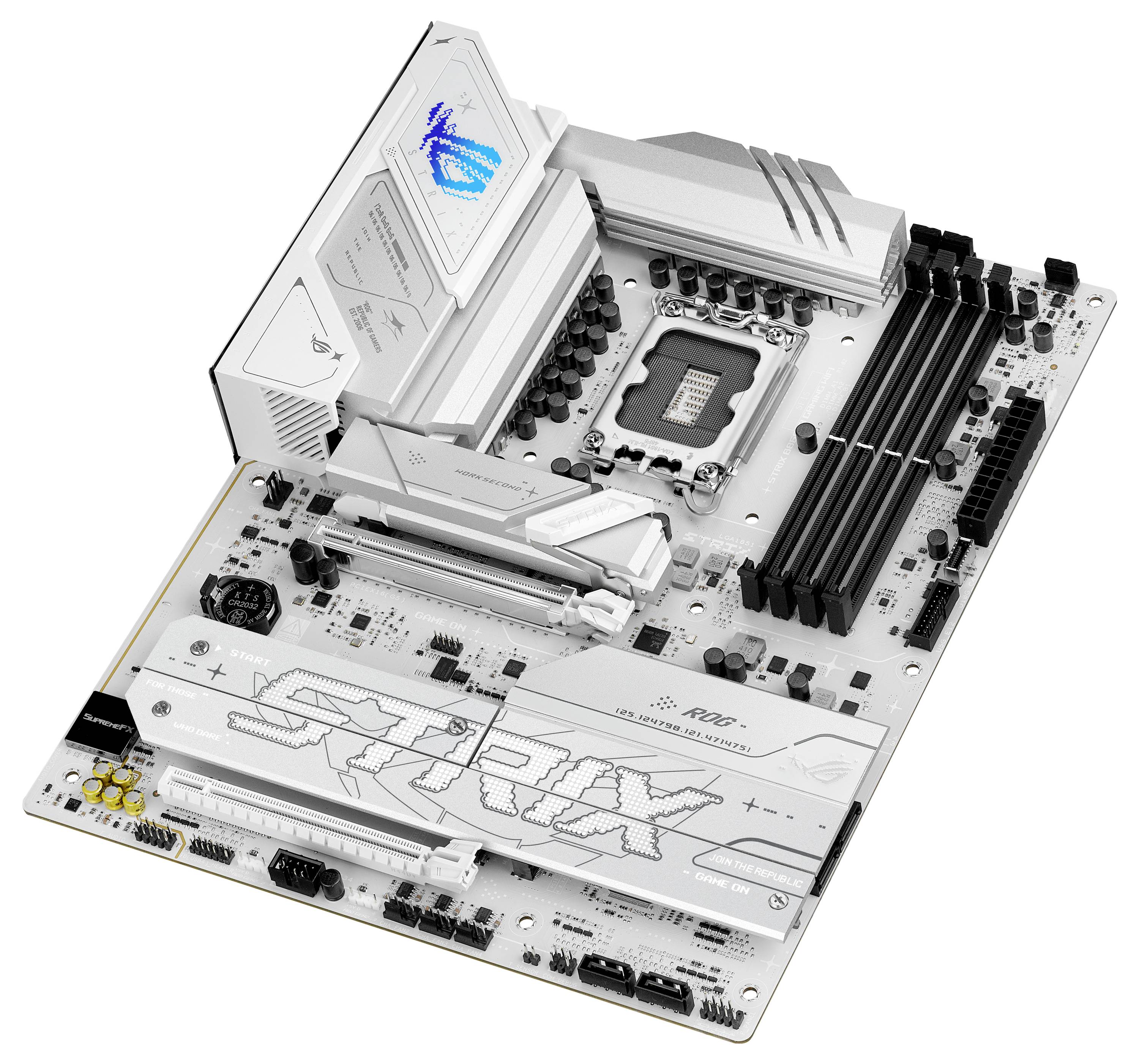 Asus ROG STRIX B860-A GAMING WIFI Mainboard Sockel (PC) Intel® LGA 1851 Formfaktor (Details) ATX Mainboard-Chipsatz Intel® B860