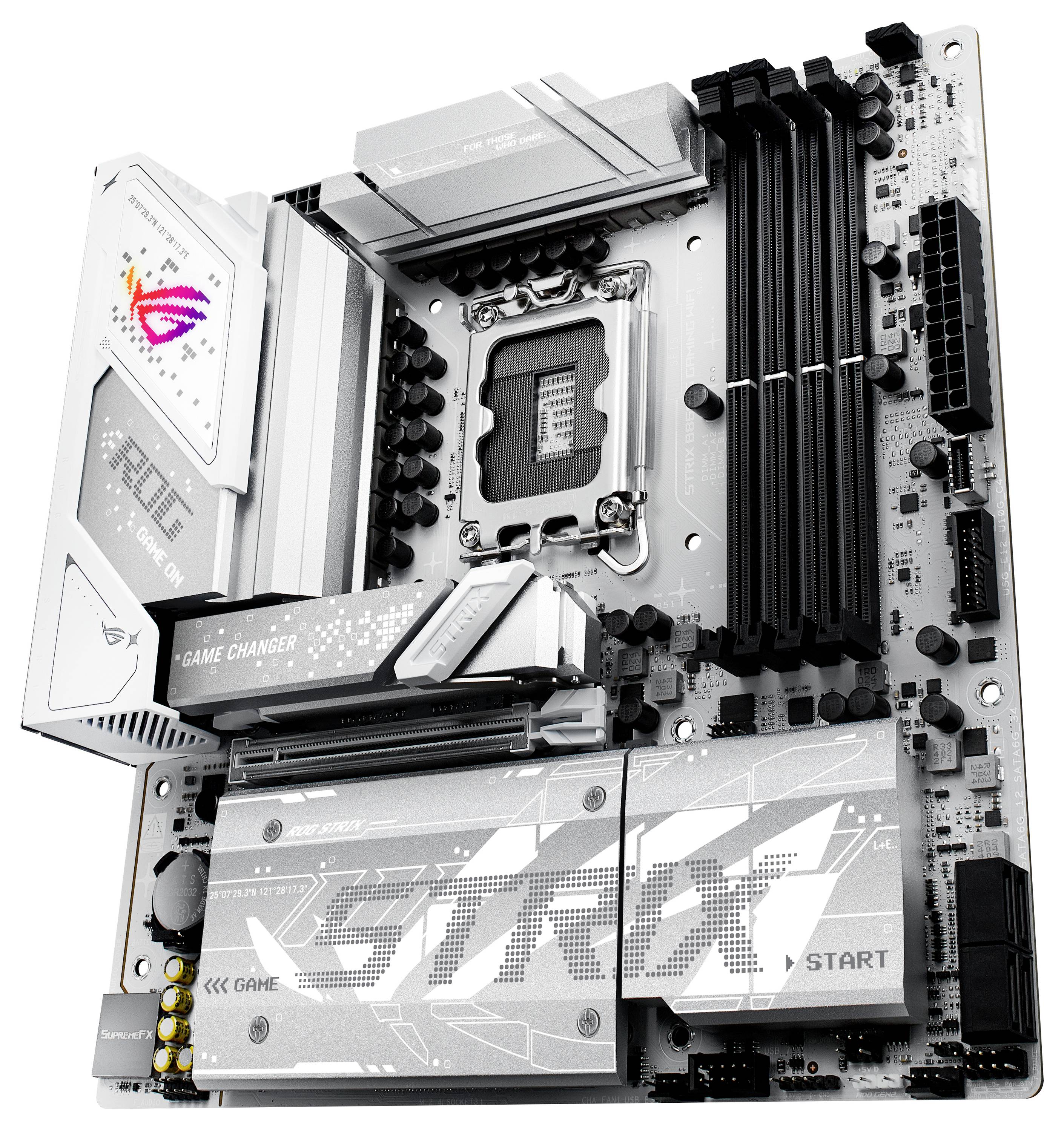 Asus ROG STRIX B860-G GAMING WIFI Mainboard Sockel (PC) Intel® LGA 1851 Formfaktor (Details) Micro-ATX Mainboard-Chipsatz Intel®