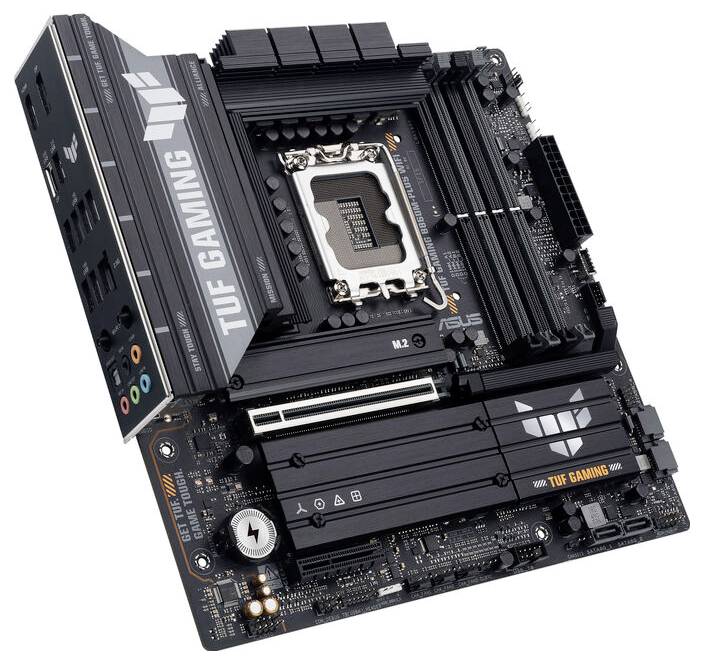 Asus TUF GAMING B860M-PLUS WIFI Mainboard Sockel (PC) Intel® LGA 1851 Formfaktor (Details) Micro-ATX Mainboard-Chipsatz Intel®