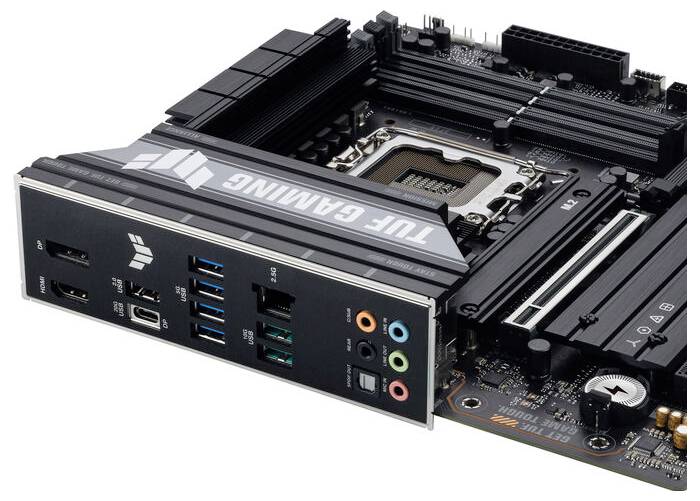 Asus TUF GAMING B860M-PLUS Mainboard Sockel (PC) Intel® LGA 1851 Formfaktor (Details) Micro-ATX Mainboard-Chipsatz Intel® B860