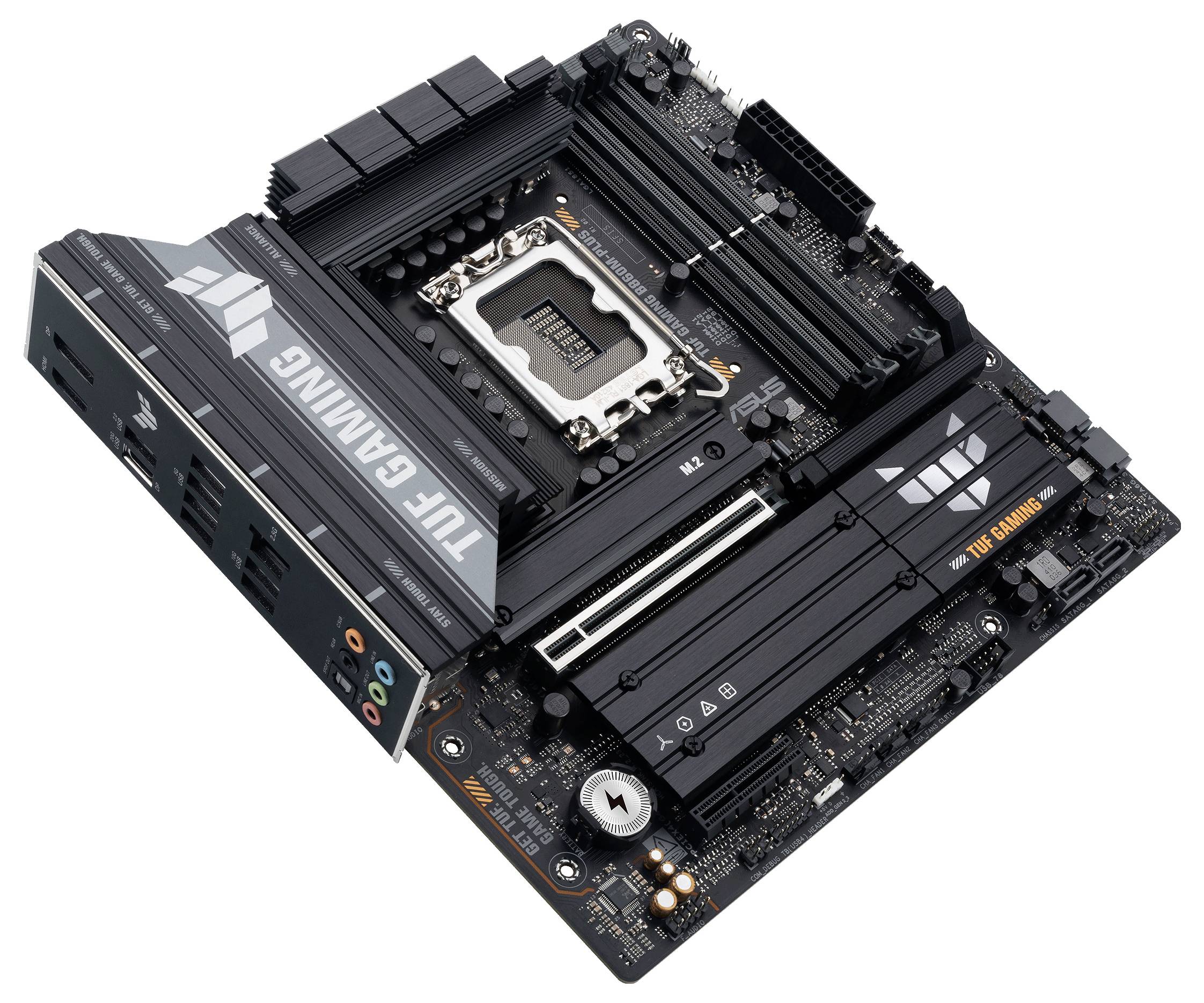 Asus TUF GAMING B860M-PLUS Mainboard Sockel (PC) Intel® LGA 1851 Formfaktor (Details) Micro-ATX Mainboard-Chipsatz Intel® B860