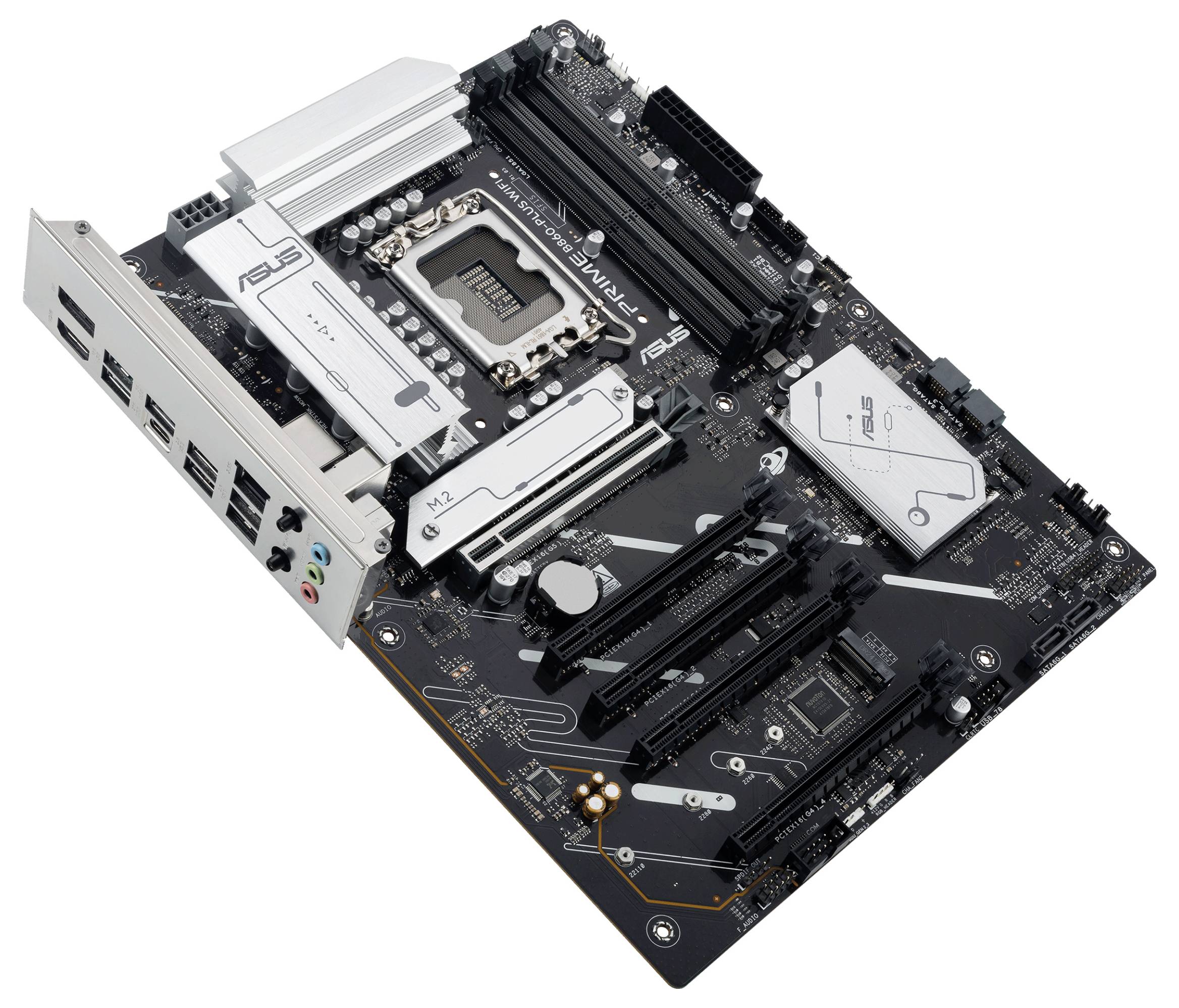 Asus PRIME B860-PLUS WIFI Mainboard Sockel (PC) Intel® LGA 1851 Formfaktor (Details) ATX Mainboard-Chipsatz Intel® B860