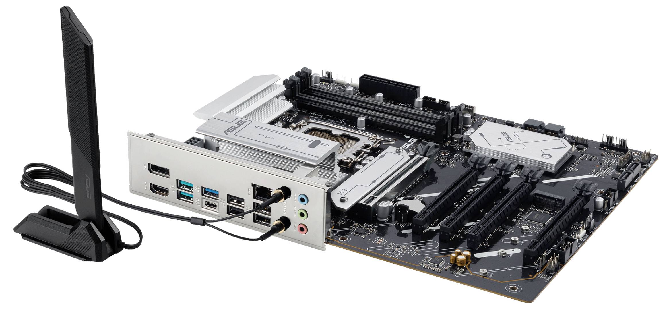 Asus PRIME B860-PLUS WIFI Mainboard Sockel (PC) Intel® LGA 1851 Formfaktor (Details) ATX Mainboard-Chipsatz Intel® B860