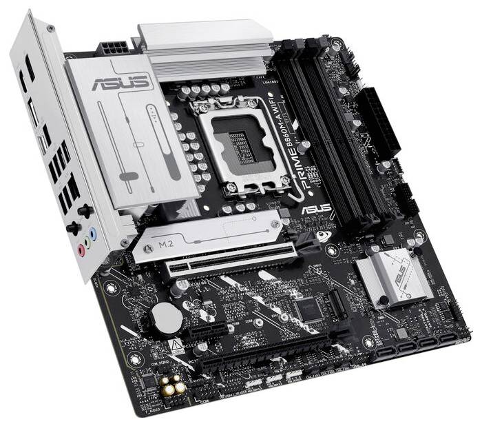 Asus PRIME B860M-A WIFI Mainboard Sockel (PC) Intel® LGA 1851 Formfaktor (Details) Micro-ATX Mainboard-Chipsatz Intel® B860