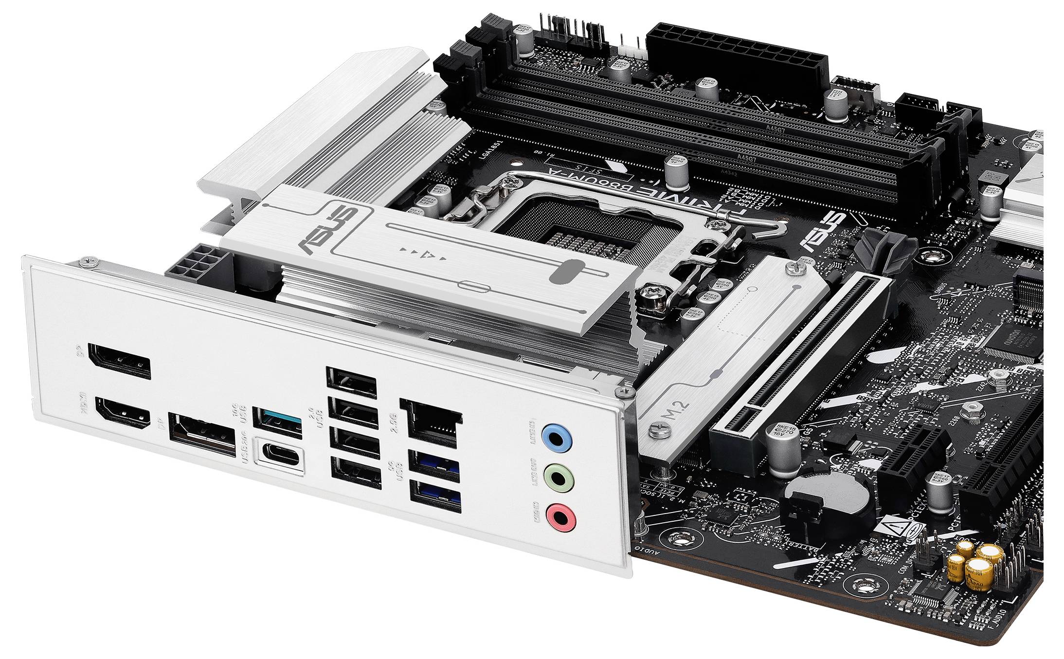 Asus PRIME B860M-A-CSM Mainboard Sockel (PC) Intel® LGA 1851 Formfaktor (Details) ATX Mainboard-Chipsatz Intel® B860