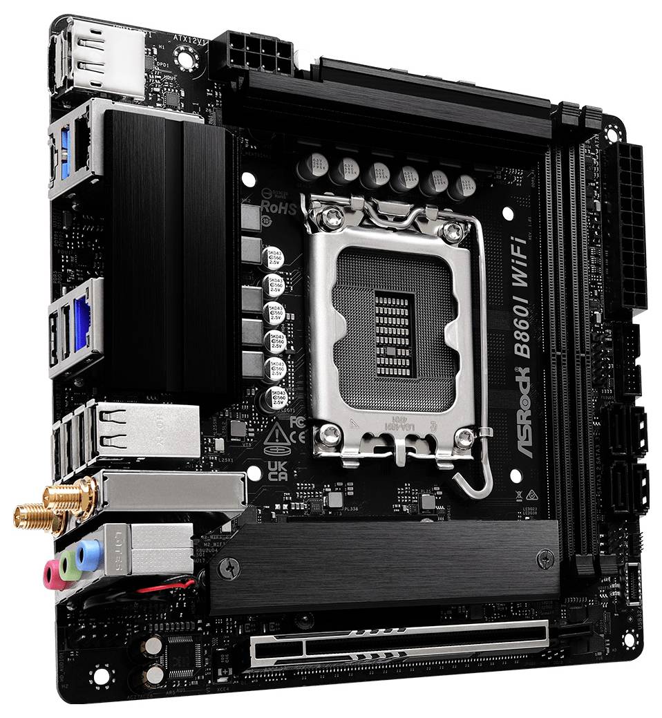 ASRock B860I WiFi Mainboard Sockel (PC) Intel® LGA 1851