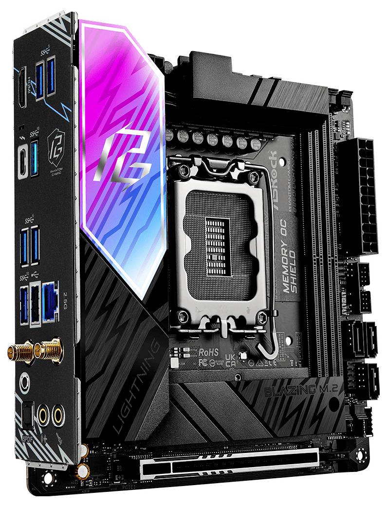 ASRock B860I Lightning WiFi Mainboard Sockel (PC) Intel® LGA 1851