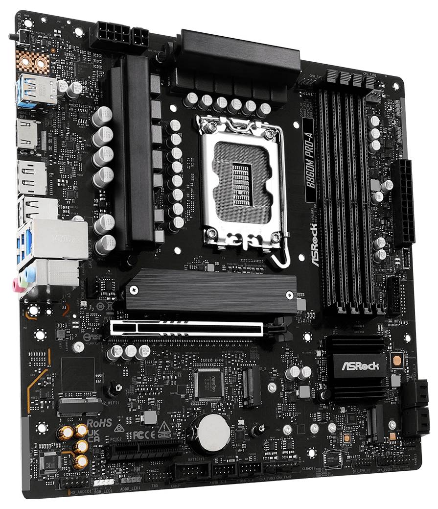ASRock B860M Pro-A Mainboard Sockel (PC) Intel® LGA 1851