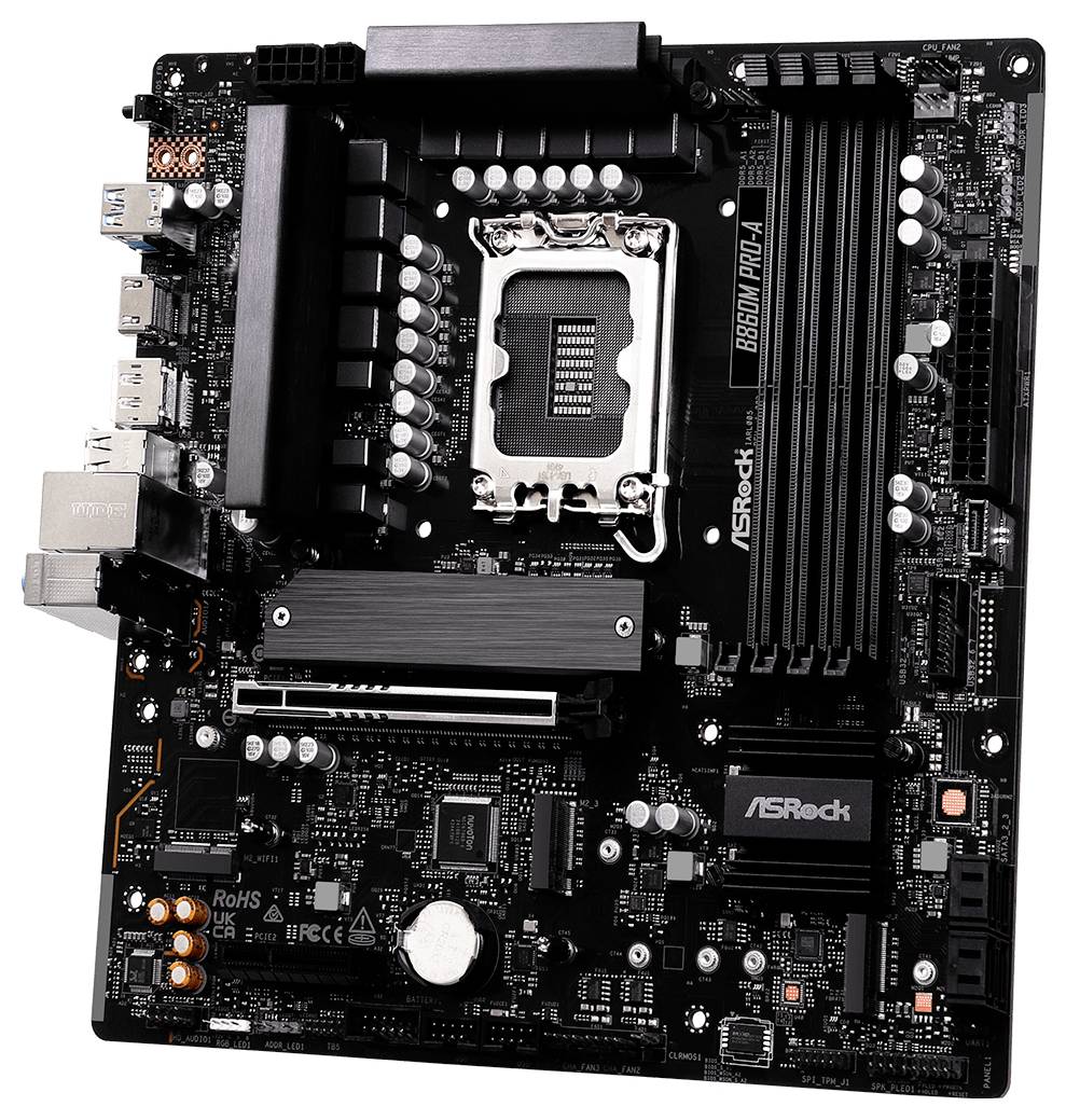 ASRock B860M Pro-A Mainboard Sockel (PC) Intel® LGA 1851