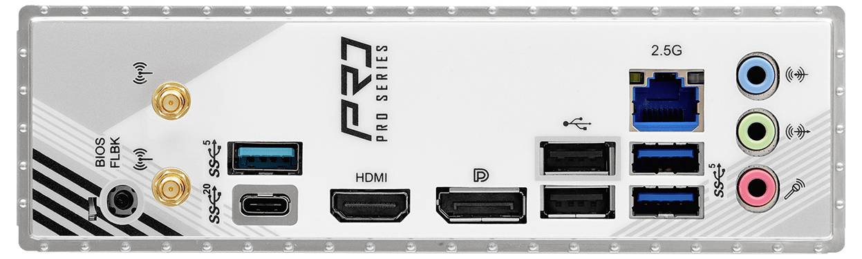 ASRock B860M Pro RS Wifi Mainboard Sockel (PC) Intel® LGA 1851
