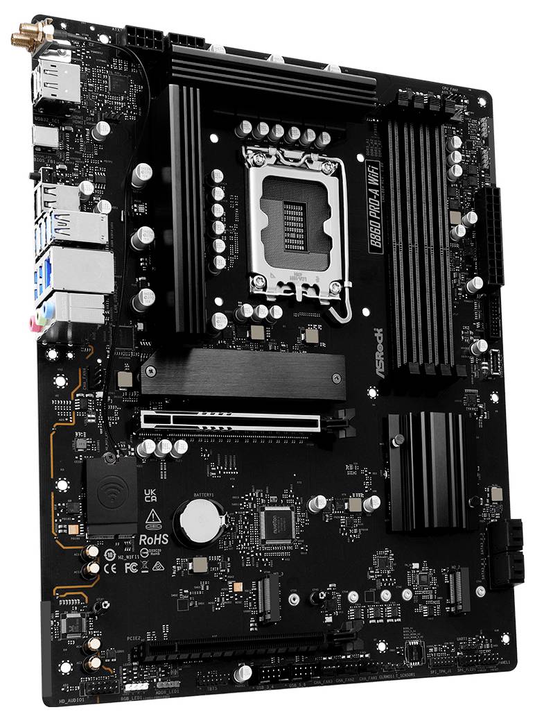 ASRock B860 Pro-A WiFi Mainboard Sockel (PC) Intel® LGA 1851 Formfaktor (Details) ATX
