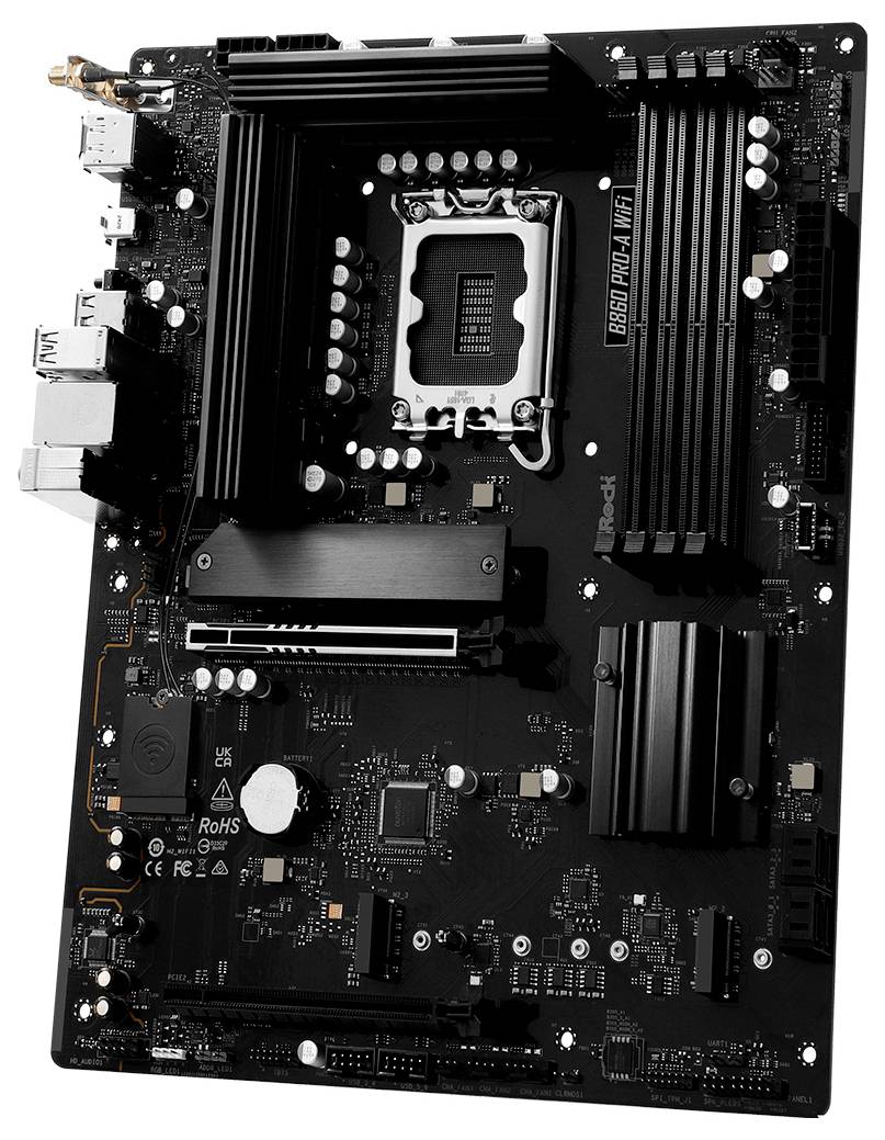 ASRock B860 Pro-A WiFi Mainboard Sockel (PC) Intel® LGA 1851 Formfaktor (Details) ATX