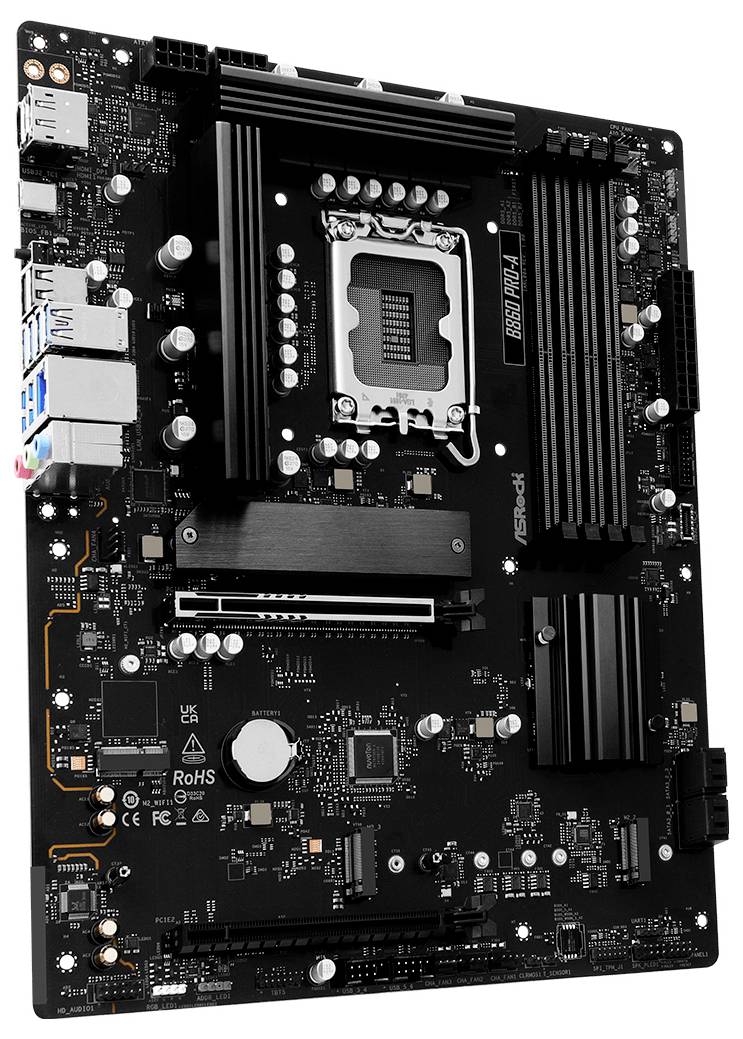 ASRock B860 Pro-A Mainboard Sockel (PC) Intel® LGA 1851 Formfaktor (Details) ATX