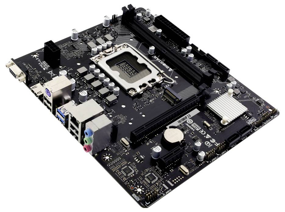 BioStar H610MHP 2.0 Mainboard Sockel (PC) Intel® 1700 Formfaktor (Details) Micro-ATX Mainboard-Chipsatz Intel® H610