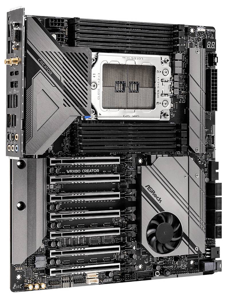 ASRock WRX80 CREATOR WRX8 R2.0 (WRX80) Mainboard