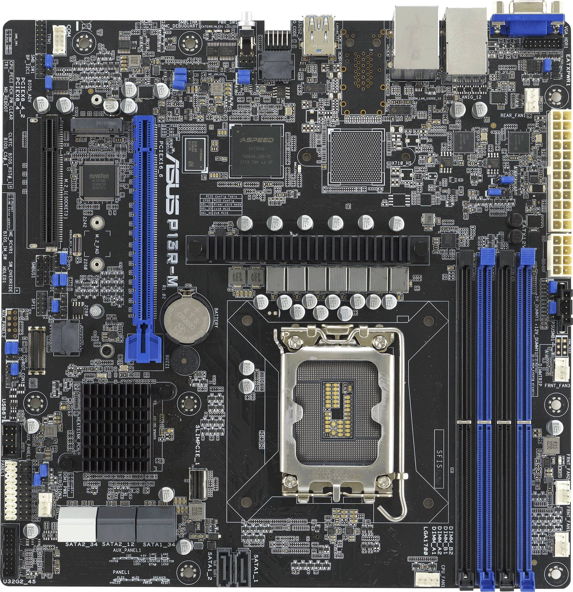 Asus P13R-M (1700) Mainboard Sockel (PC) Intel® 1700