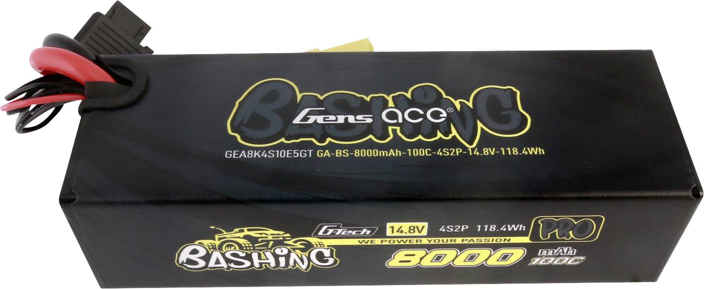Gens ace Modellbau-Akkupack (LiPo) 14.8V 8000 mAh Hardcase EC5