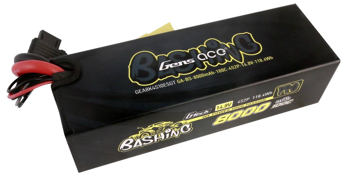 Gens ace Modellbau-Akkupack (LiPo) 14.8V 8000 mAh Hardcase EC5