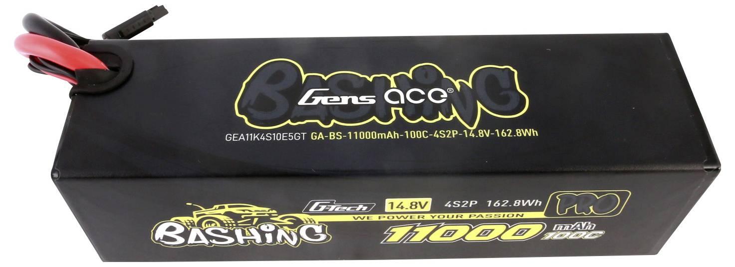 Gens ace Modellbau-Akkupack (LiPo) 14.8V 11000 mAh Hardcase EC5
