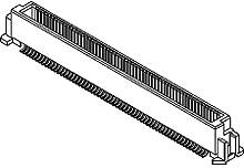 Molex Mezzanine-Steckverbinder 53481-0668 Tape on Full reel