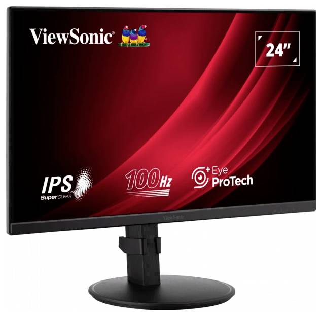 Viewsonic VG2408A LED-Monitor EEK E (A - G) 60.5cm (23.8 Zoll) 1920 x 1080 Pixel 16:9 5 ms HDMI®, DisplayPort, Audio, stereo