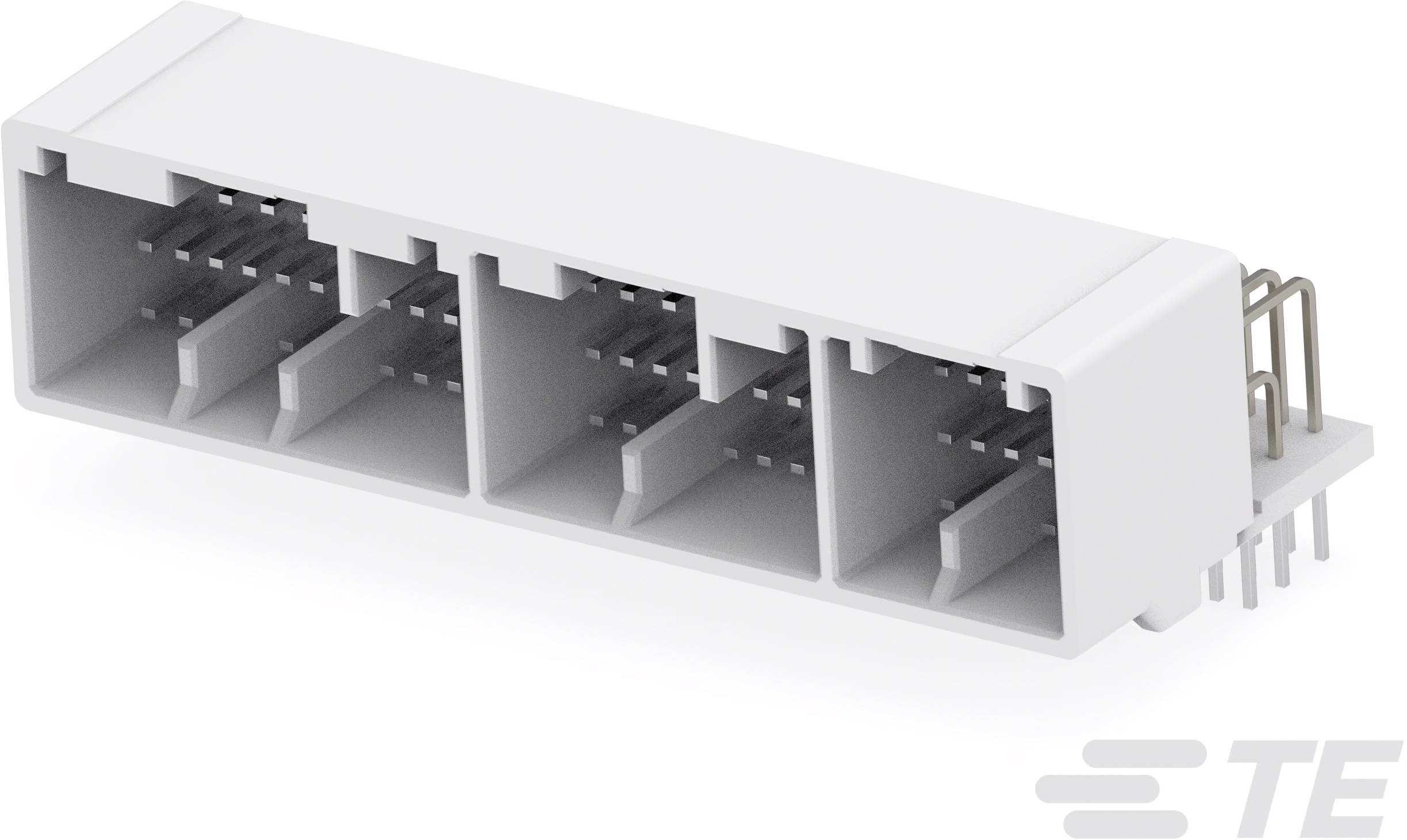 TE Connectivity Einbau-Stiftleiste (Standard) 353830-5 Tube