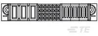 TE Connectivity Einbau-Buchsenleiste (Standard) 6450850-3 Tray