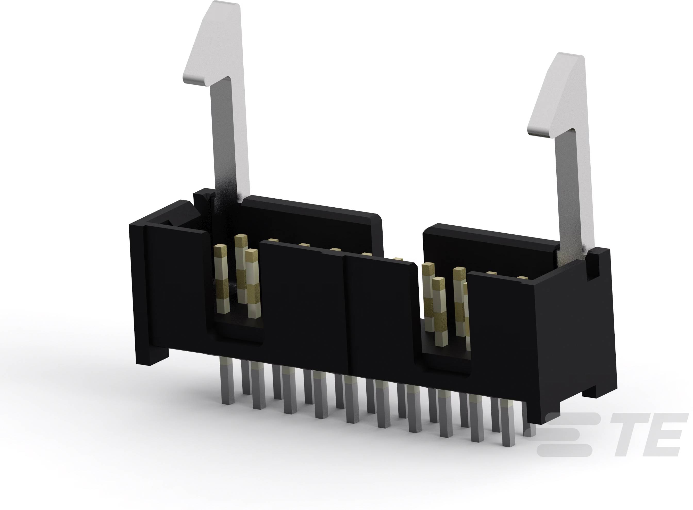 TE Connectivity Einbau-Stiftleiste (Standard) 104128-4 Bulk