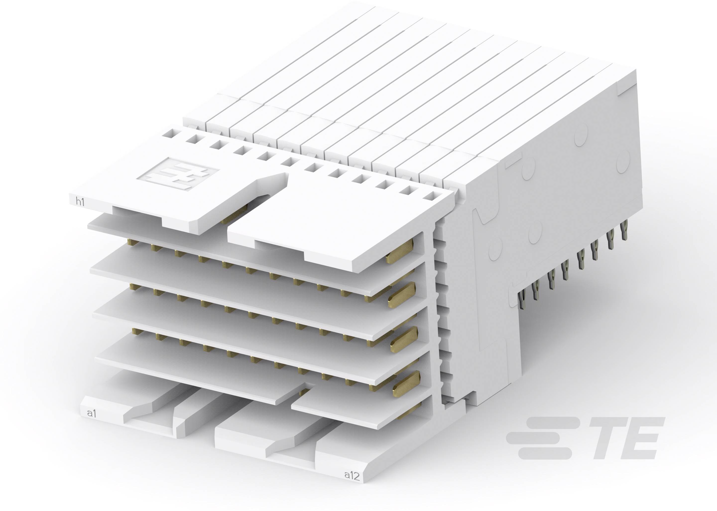 TE Connectivity Einbau-Stiftleiste (Standard) 2042162-2 1 St. Tray