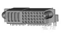 TE Connectivity Einbau-Buchsenleiste (Standard) 6450871-1 1 St. Tray