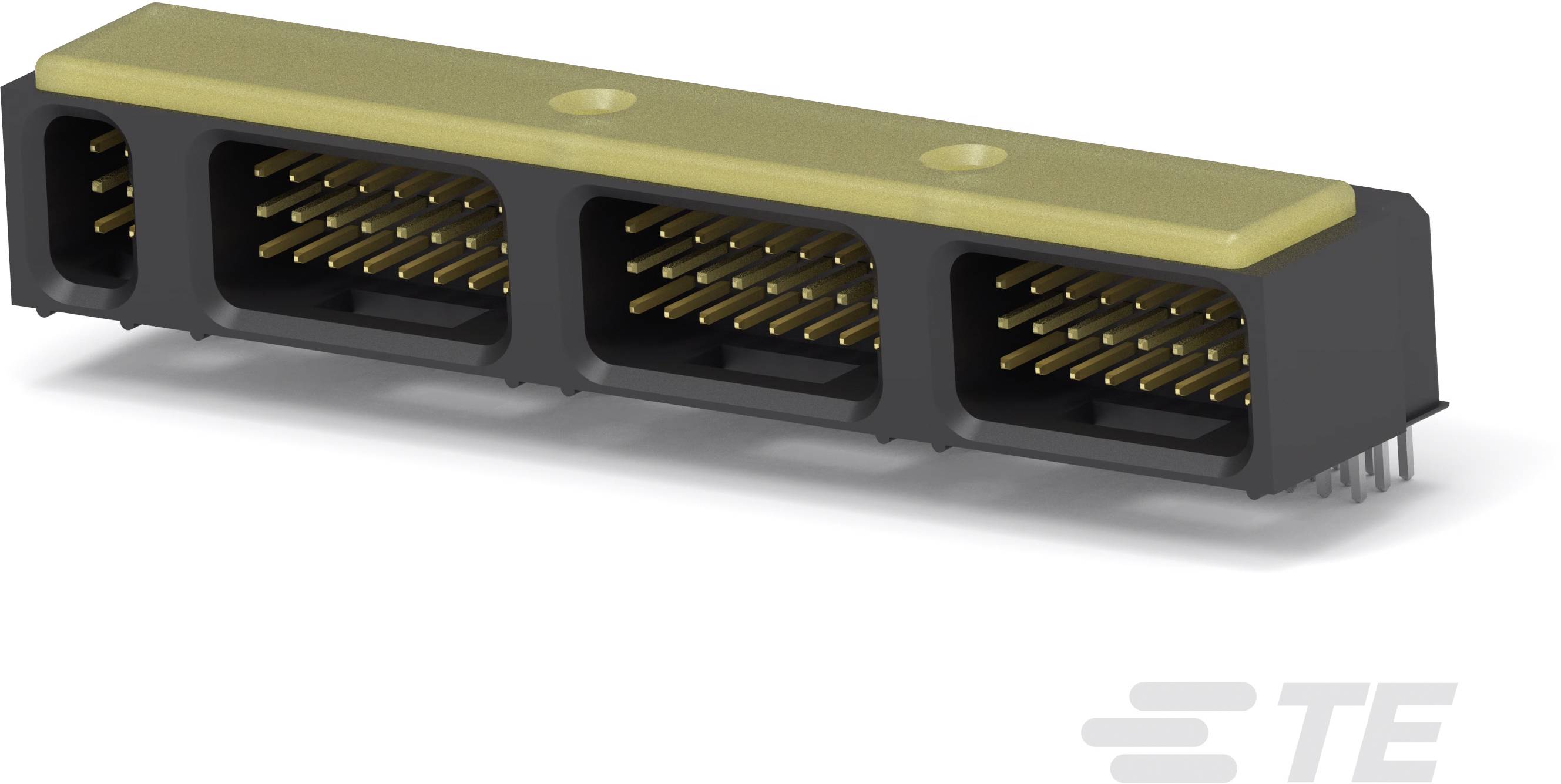 TE Connectivity Einbau-Stiftleiste (Standard) 6651425-1 1 St. Tray