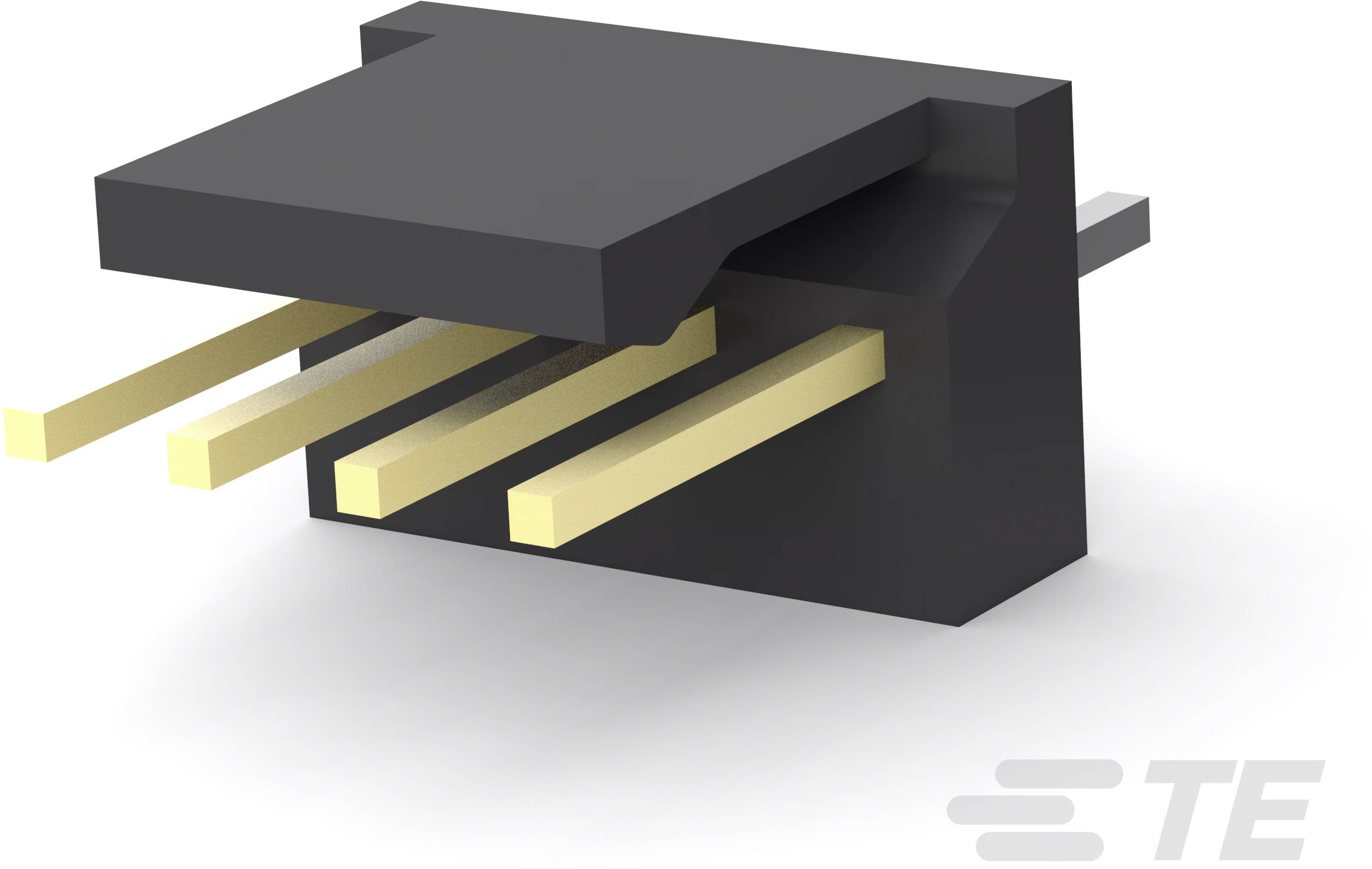 TE Connectivity Einbau-Stiftleiste (Standard) 3-647116-4 Package