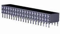 TE Connectivity Buchsenleiste (Standard) 1-146140-9 Tube