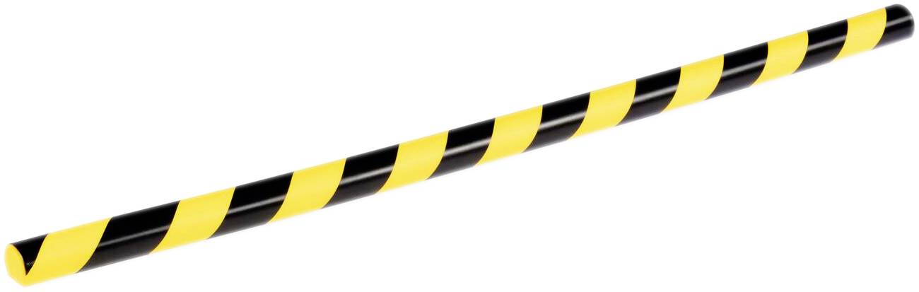 Durable 1109130 Schutzprofil Schwarz, Gelb (L x B x H) 1000 x 40 x 32mm