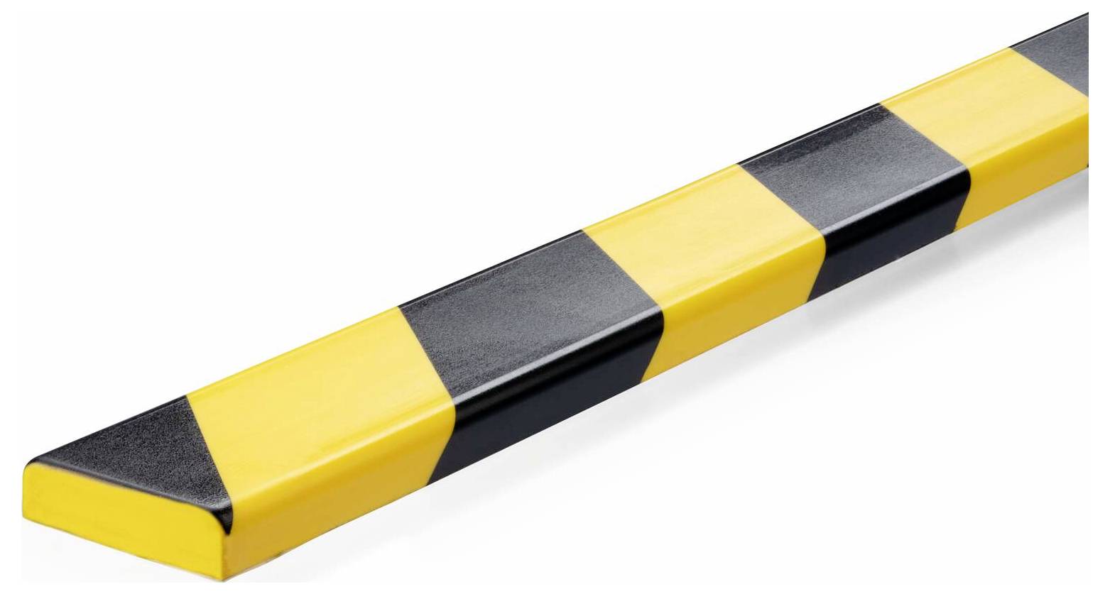 Durable 1107130 Schutzprofil Schwarz, Gelb (L x B x H) 1000 x 40 x 10 mm
