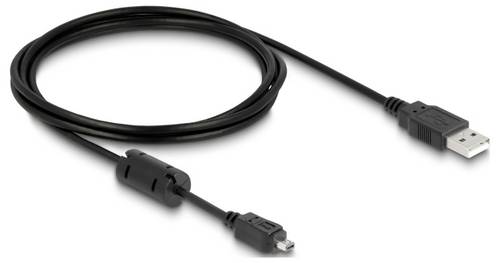Delock USB-Kabel USB-Mini-B Stecker, USB-A Stecker 1.50m 82208