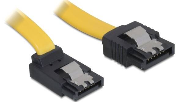 Delock Festplatten Anschlusskabel 20cm Gelb