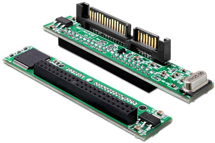 Delock 61987 Schnittstellen-Konverter [1x IDE-Stecker 44pol. - 1x SATA]