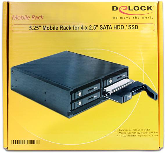 Delock 47220 Festplatten-Wechselrahmen SATA