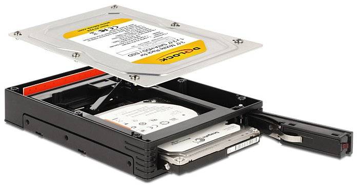 Delock 47224 Festplatten-Wechselrahmen SATA