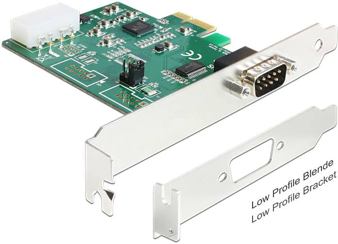 Delock 89333 PCI-Express Karte RS232 PCIe