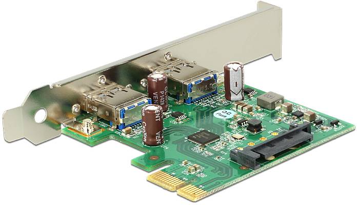 Delock 89391 PCI-Express Karte USB-A (USB 3.2 Gen 1) PCIe