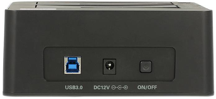 Delock 62661 SATA 6 Gb/s, DC-Buchse 3.5mm Festplatten-Dockingstation