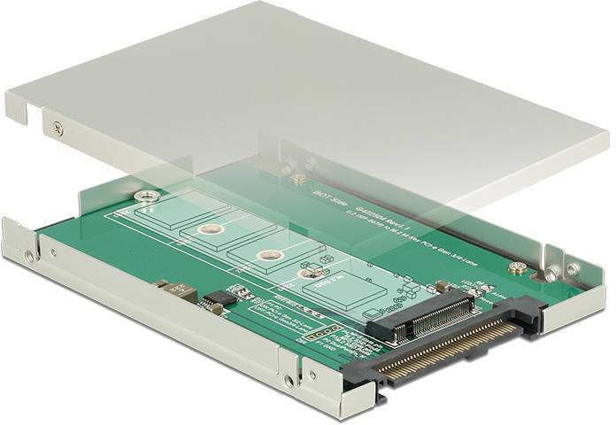 Delock 62710 Schnittstellen-Konverter [1x U.2 - 1x M2]