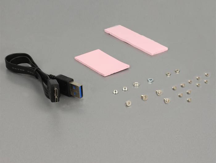 Delock 62731 Schnittstellen-Konverter [1x Micro USB - 1x M2, mSATA]